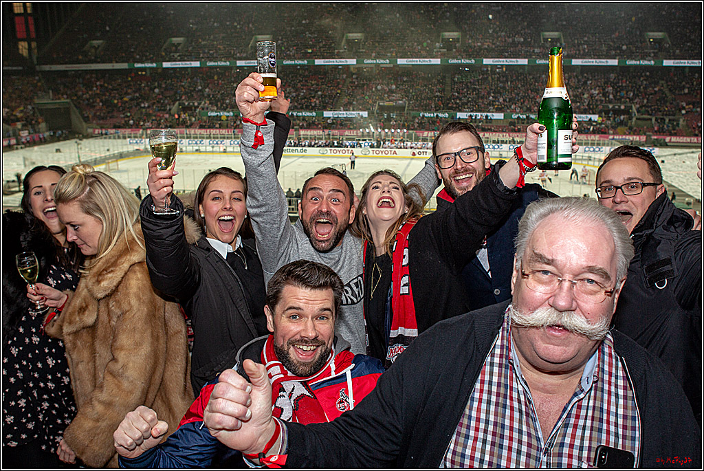 DEL Wintergame; Koelner Haie - Duesseldorfer EG; Koeln, 12.01.2019